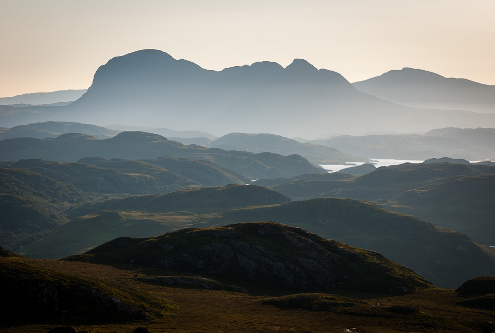 Suilven from Druim Bad a Ghaill