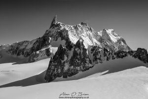 Dent du Geant from the Torino Hut