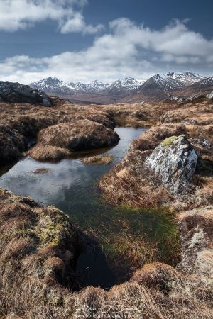 Glen Affric Hills from Beinn a Mheadhoin