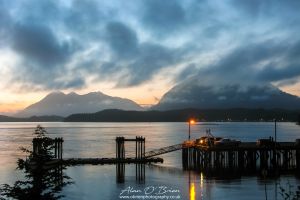 Tofino sunset, Vancouver Island